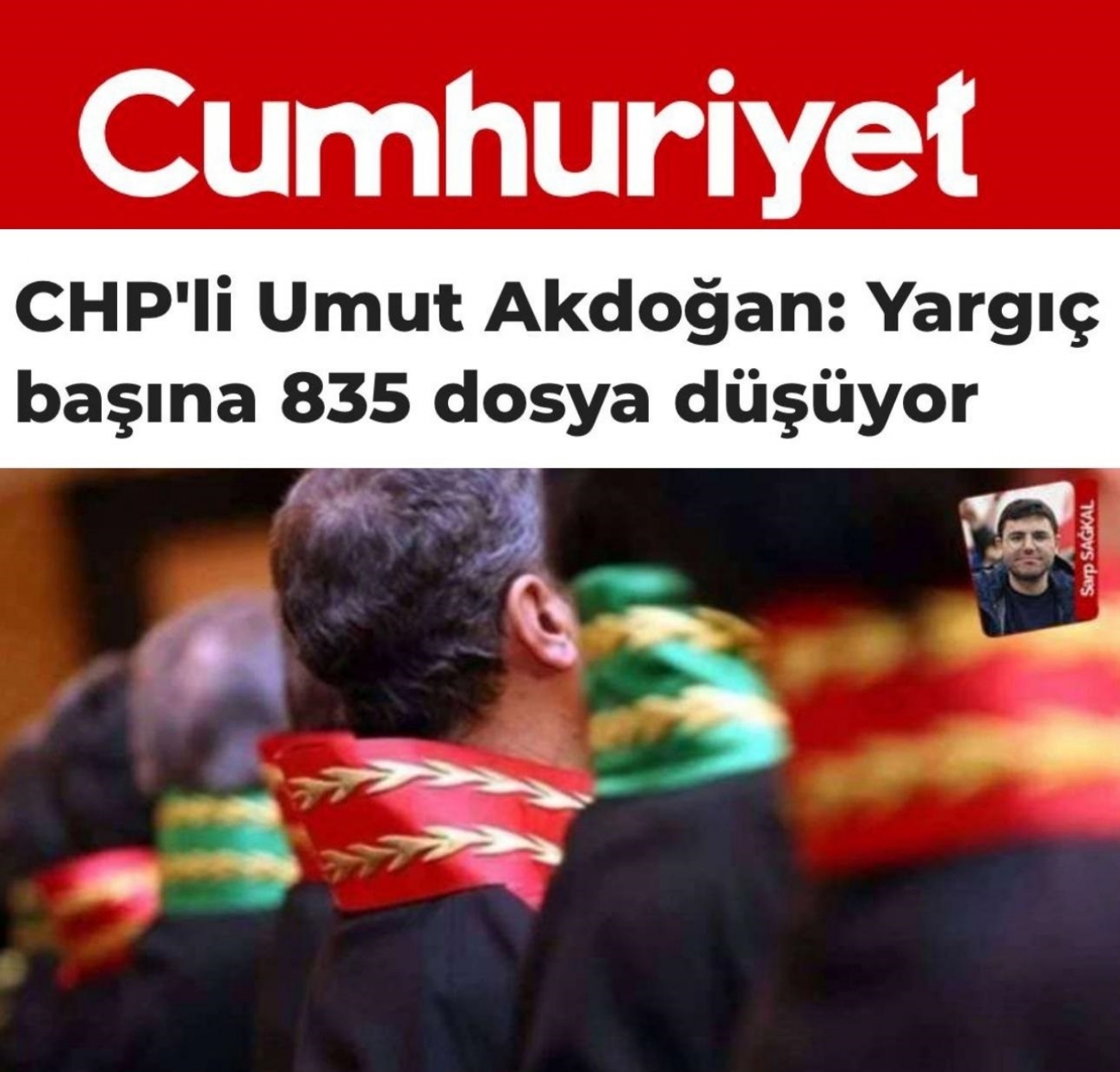 Dava sayısı arttı: Hakim başına, 835 dosya düşüyor