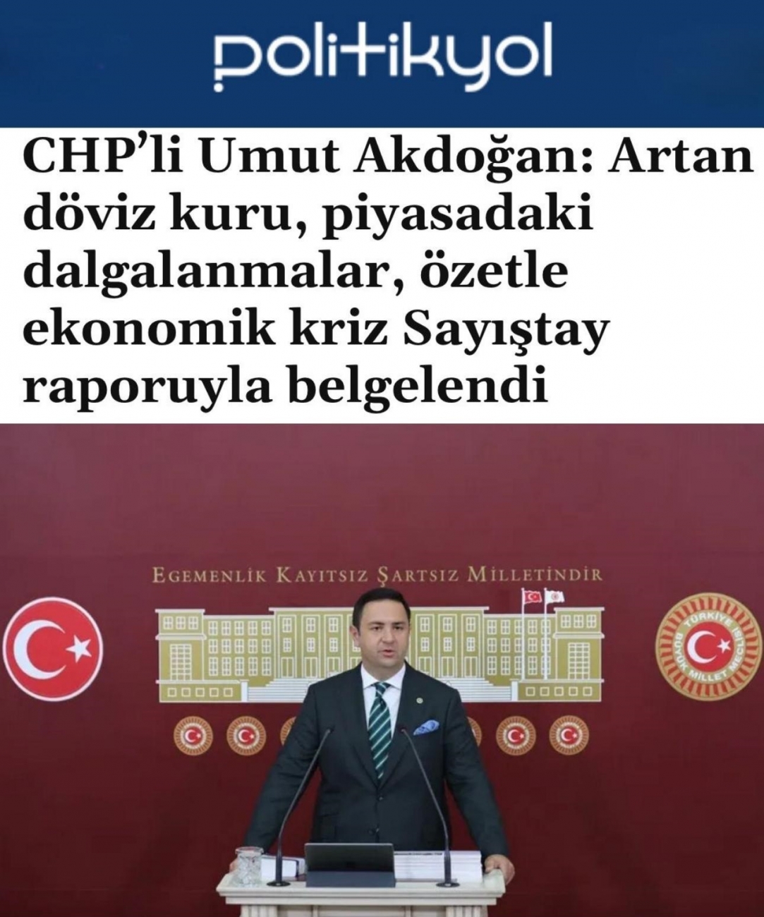 Ekonomik kriz Sayıştay raporuyla belgelendi