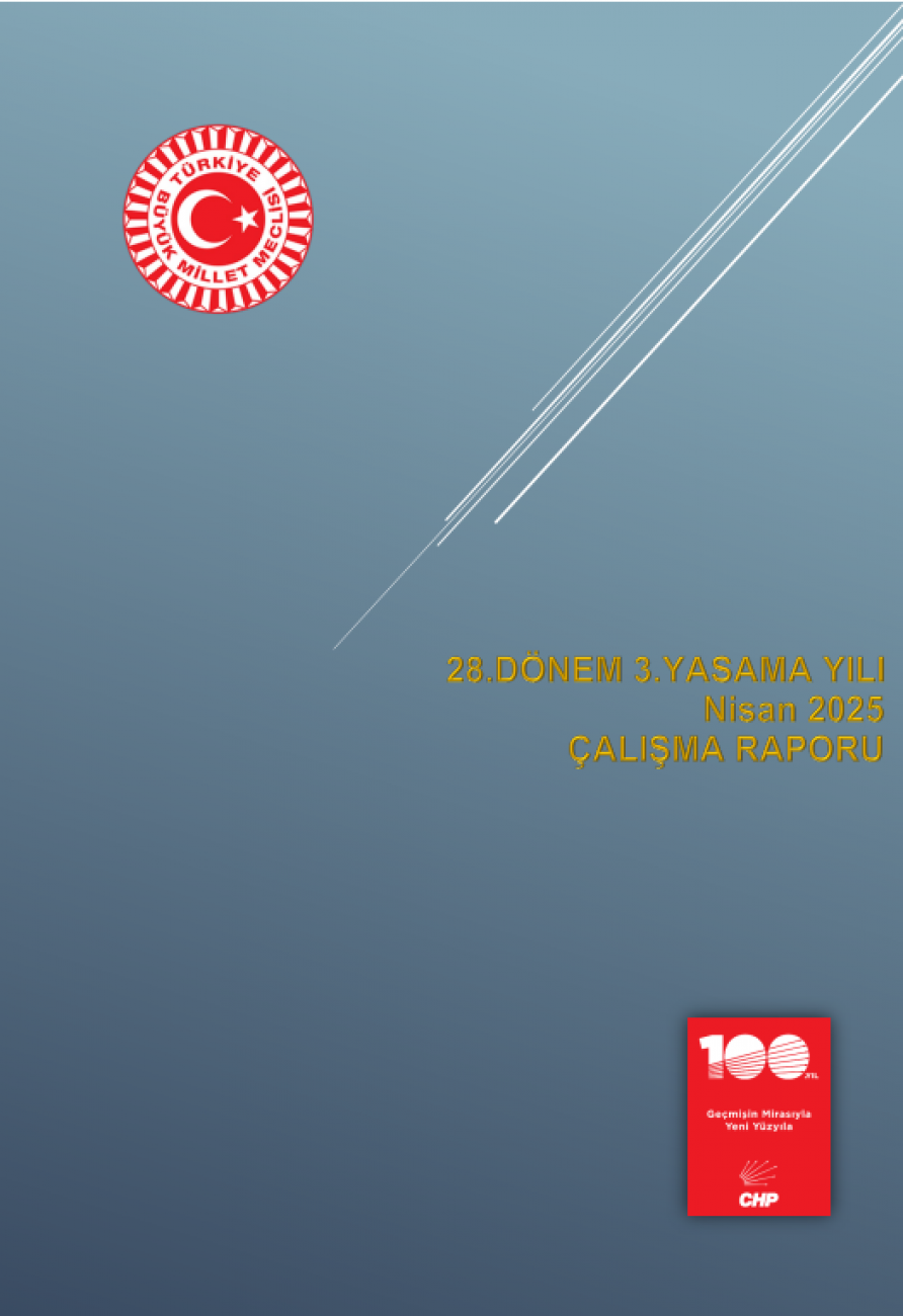 Türkiye Büyük Millet Meclisi 28.Dönem 3.Yasama yılı Nisan ayı Çalışma R