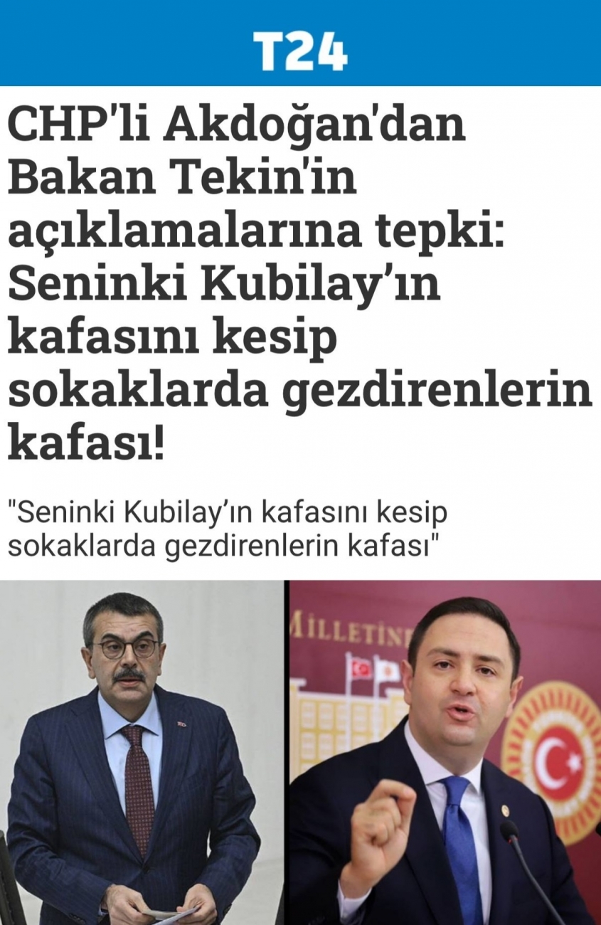 Seninki Kubilay'ın kafasını kesip sokakta gezdirenlerin kafası