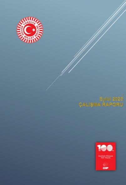 Türkiye Büyük Millet Meclisi 28.Dönem 3.yasama yılı Eylül ayı çalışma raporu